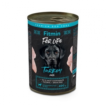 FFL dog tin turkey 400g